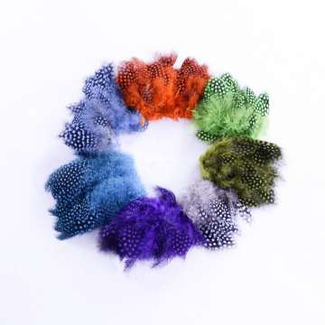 Hareline Strung Guinea Feathers